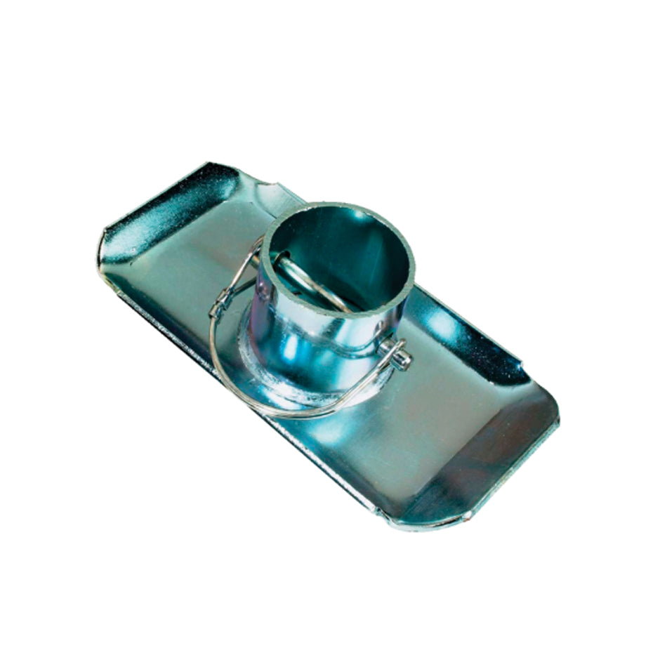 Bulldog Removable Trailer Jack Foot - 5000 lb. Maximum - Locking Pin Included - Steel - Zinc Oxide - 2" Trailer Jack Tube