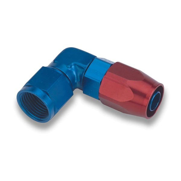 Earl's Low Profile 90 Swivel-Seal Hose End -06 AN