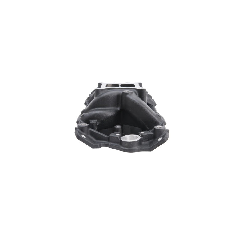 Edelbrock NASCAR Edition RPM Air-Gap Manifold - SB Chevy 262-400 - 1500 to 6500 RPM - Black Finish
