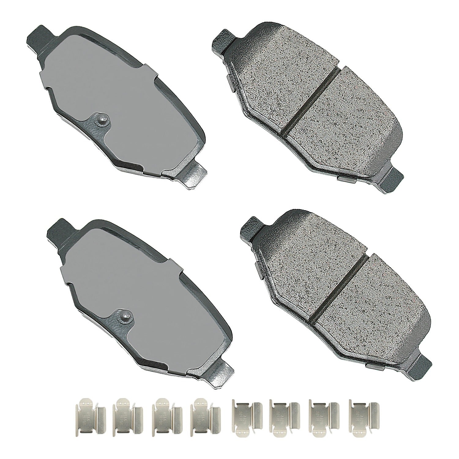 Akebono Brakes ProACT Rear Brake Pads - Ford Midsize SUV 2009-19 (Set of 4)