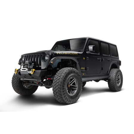 Bushwacker Trail Armor Fender Delete - Plastic - Black - Jeep Wrangler JLU 2018-21 - (Set of 4)