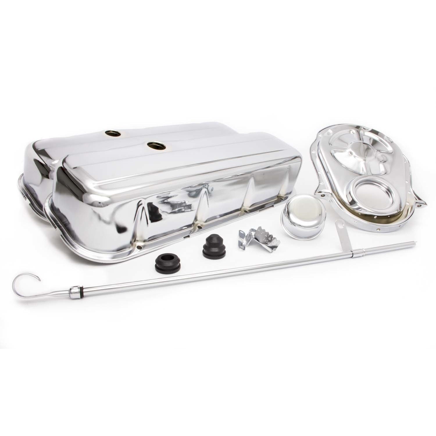Racing Power Engine Dress Up Kit - Chrome - Big Block Chevy