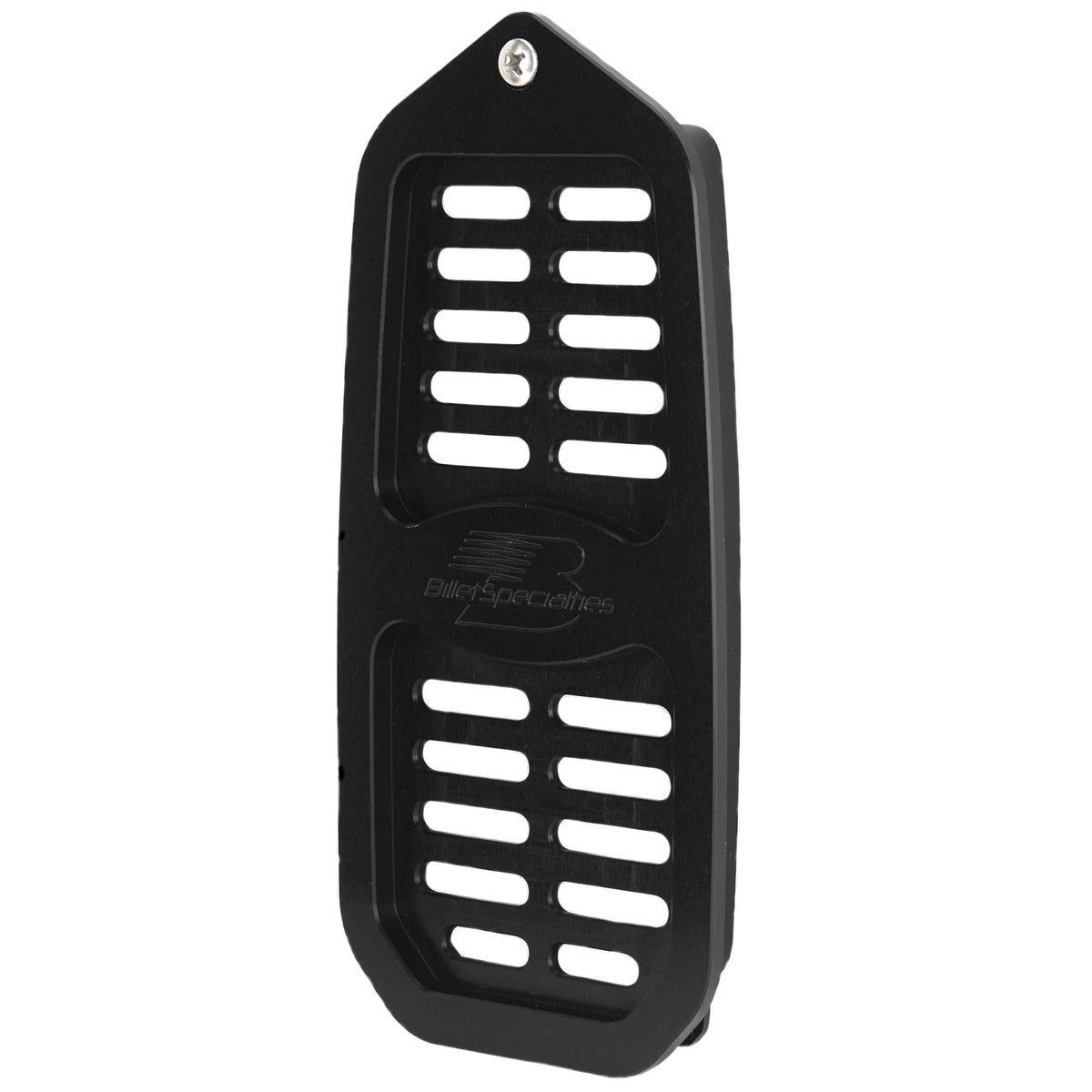 Billet Specialties Billet Aluminum Door Jamb Vents - Black - GM A-Body 1970-72/F-Body 1971-72/Fullsize Truck 1971-72