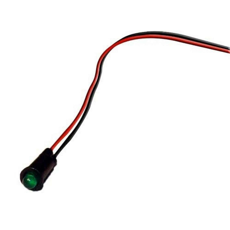 American Autowire Green LED Light 5/32 Diameter