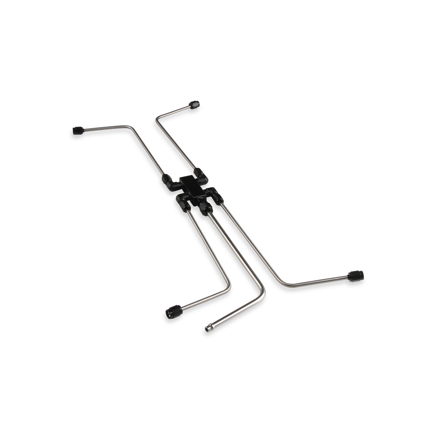Earl's Steam Vent Hose - 1/4" and 3/16" Tube Diameter - Stainless - Aluminum - Black - GM LS-Series