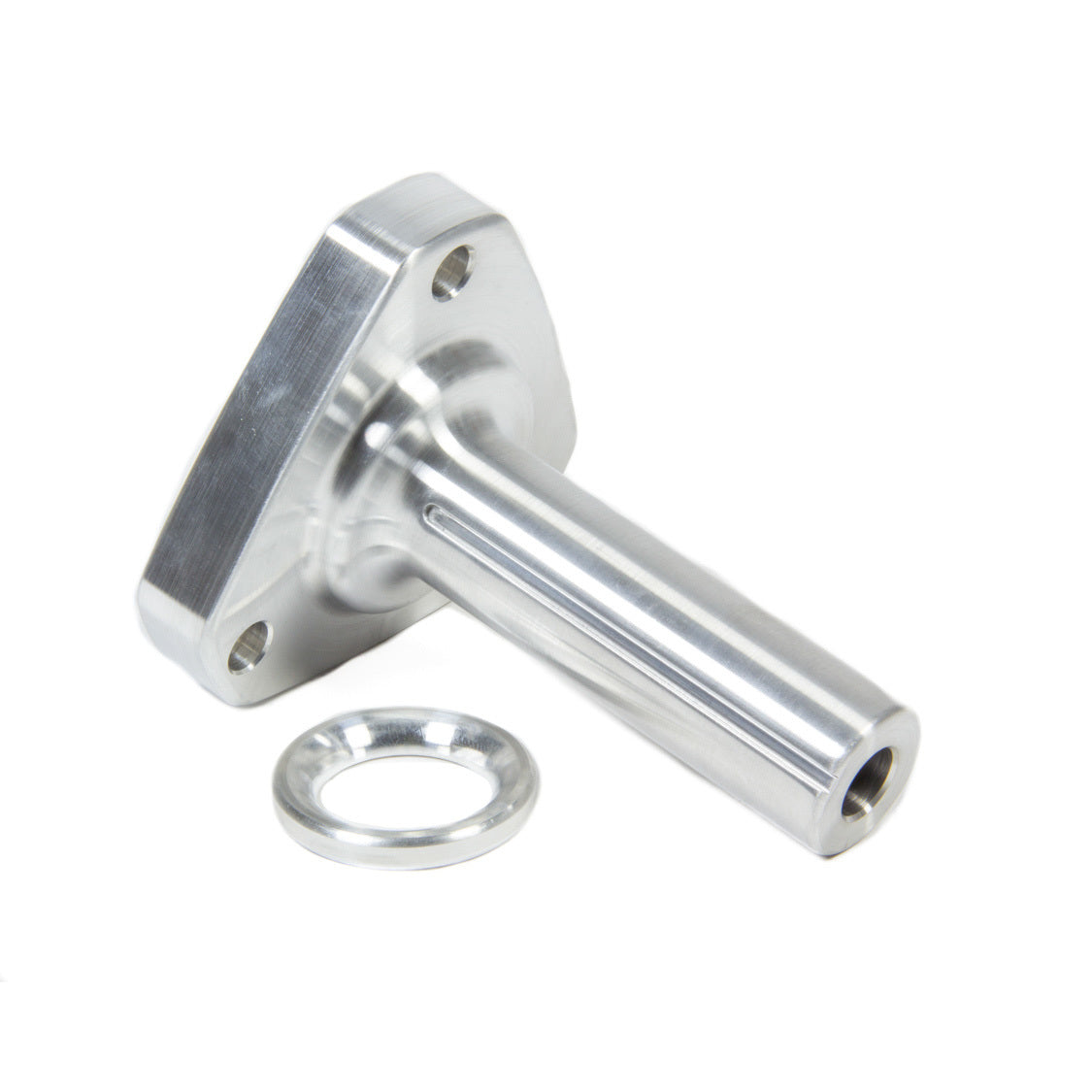 Jones Racing Products 3.500" Long Crankshaft Mandrel Aluminum Clear Anodize Big Block Chevy - Each