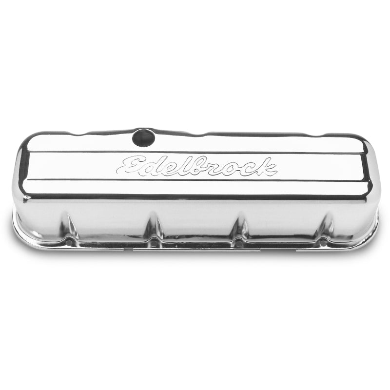 Edelbrock Signature Series Tall Valve Cover - Baffled