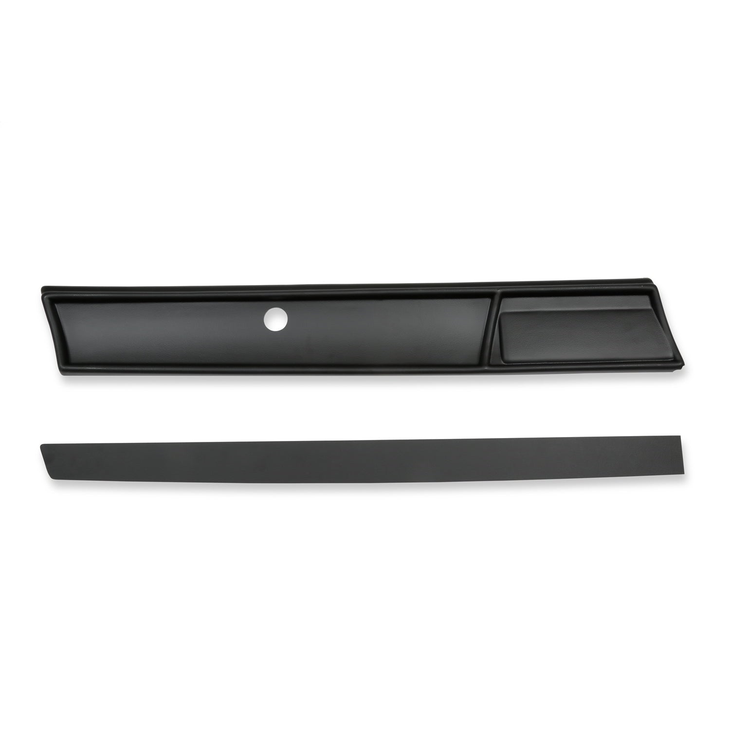 Holley EFI 6.86 in Dash Bezel - Black - GM A-Body 1967