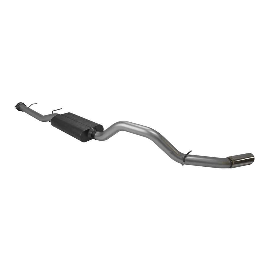 Flowmaster Force II Cat-Back Exhaust System - 3-1/2 in Tailpipe - 4 in Tips - GM Fullsize Truck 2011-13