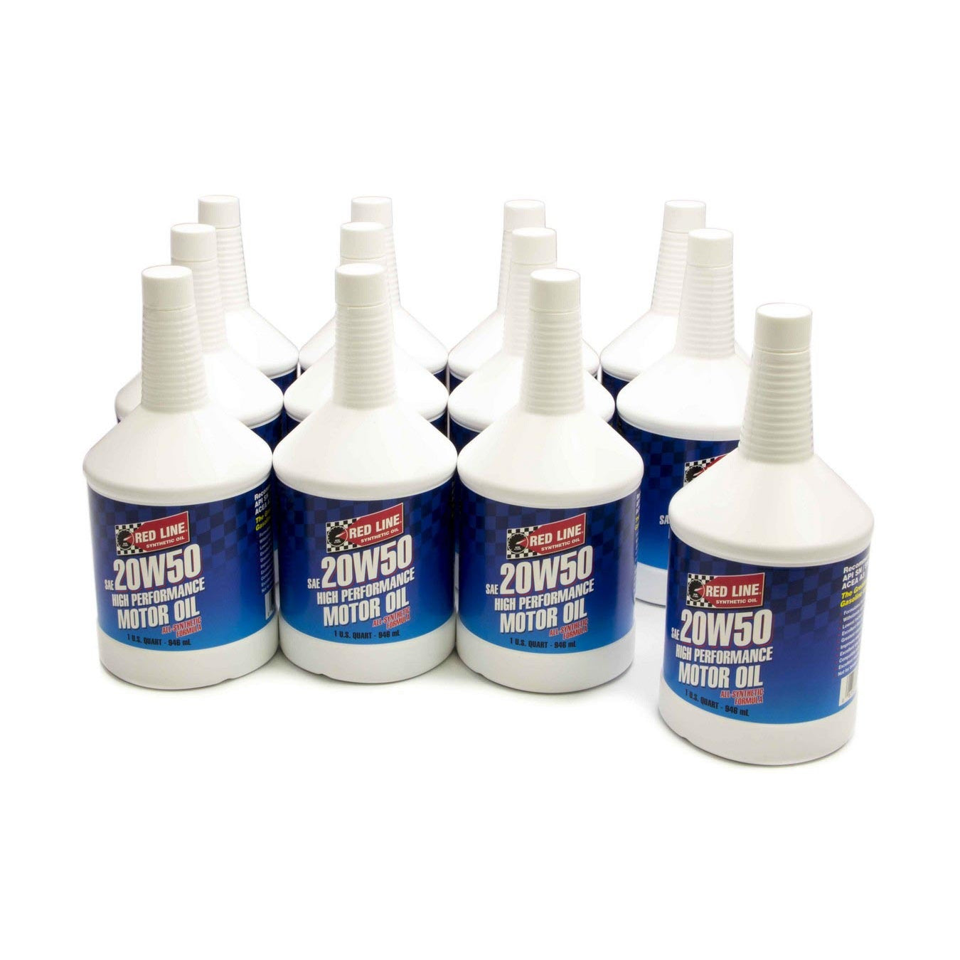 Red Line 20W50 Motor Oil - 1 Quart (Case of 12)