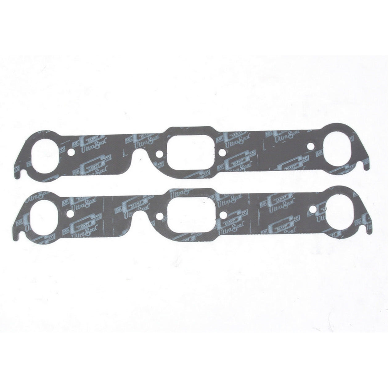 Mr. Gasket Ultra Seal Exhaust Gasket Set - Open Center Port