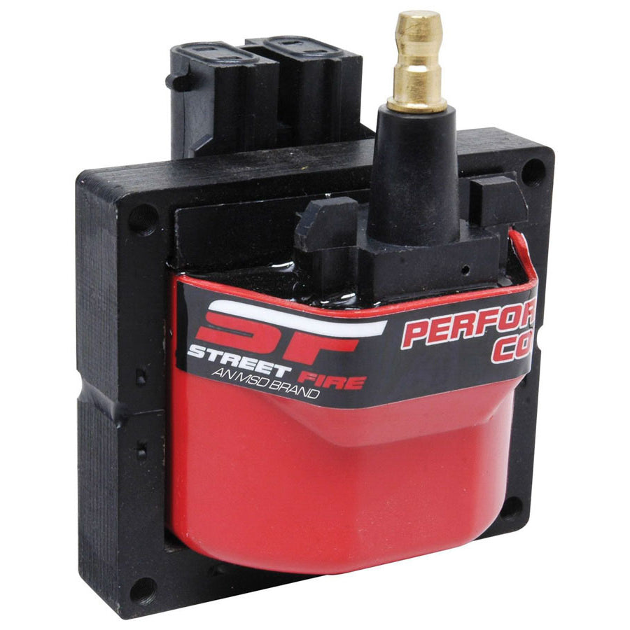 MSD Street Fire GM Dual Connector Ignition Coil - Direct Bolt-On
