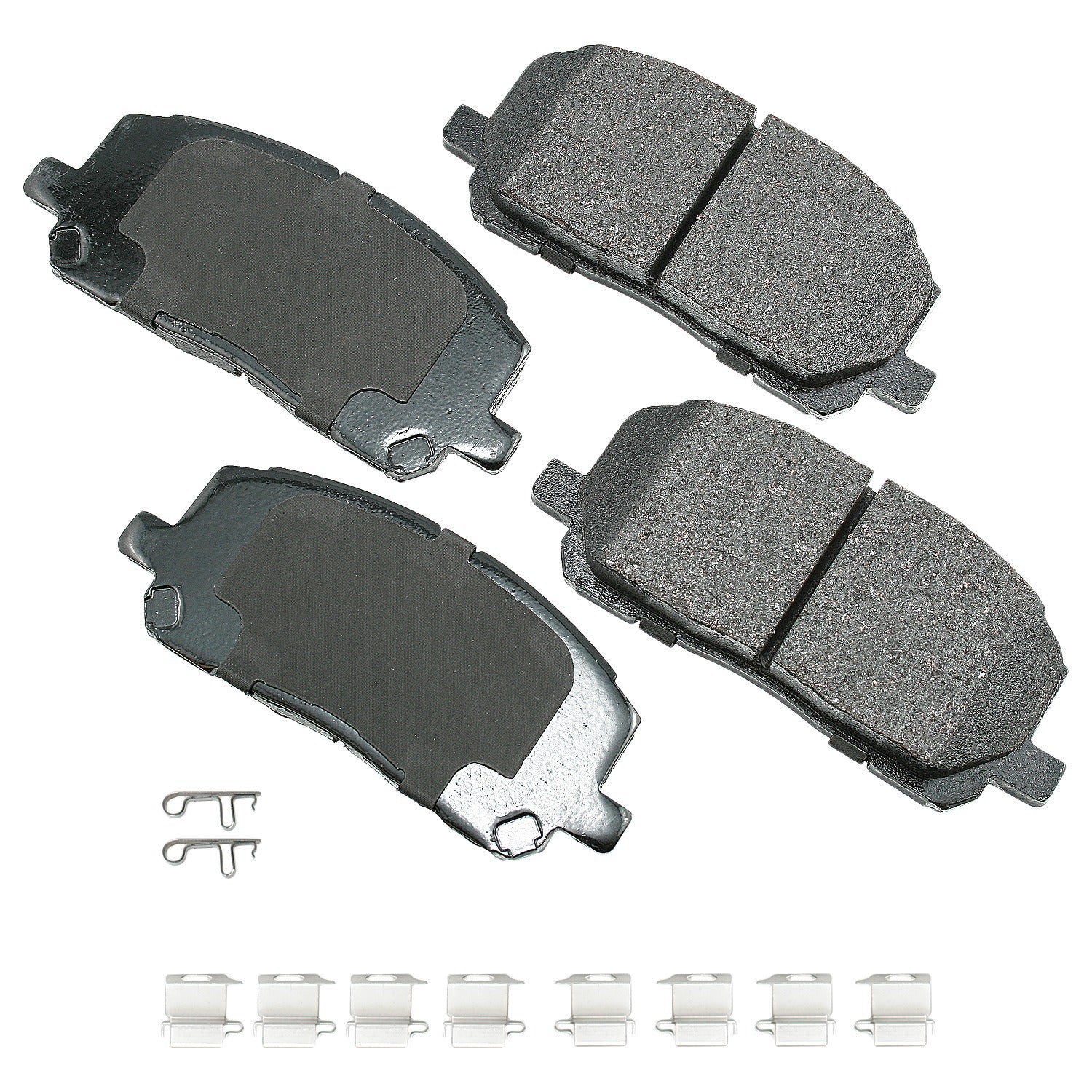 Akebono Brakes ProACT Front Brake Pads - Toyota 2001-07 (Set of 4)