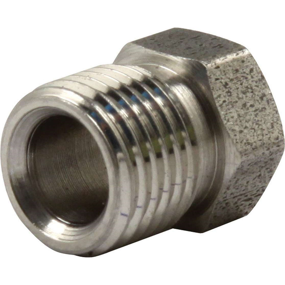 Allstar Performance 1/4" Inverted Flare Nuts - 7/16"-24" Stainless