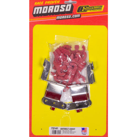 Moroso Wire Loom Kit - SB Chevy Centerbolt Loom Kit - Red - 7-8 mm