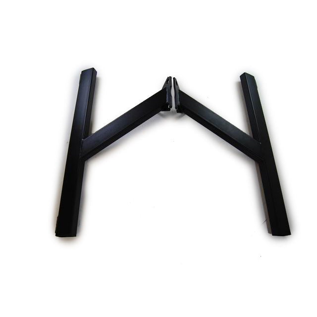 Racing Power Engine Cradle - 2 Piece - 1 x 2" Rectangle Tube - Steel - Black Powder Coat - SB Chevy