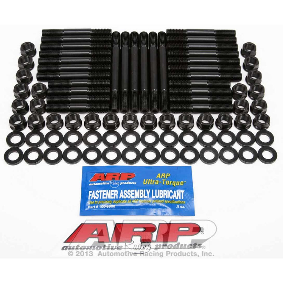 ARP Cylinder Head Stud Kit - Hex Nuts - Chromoly - Black Oxide - Small Block Buick