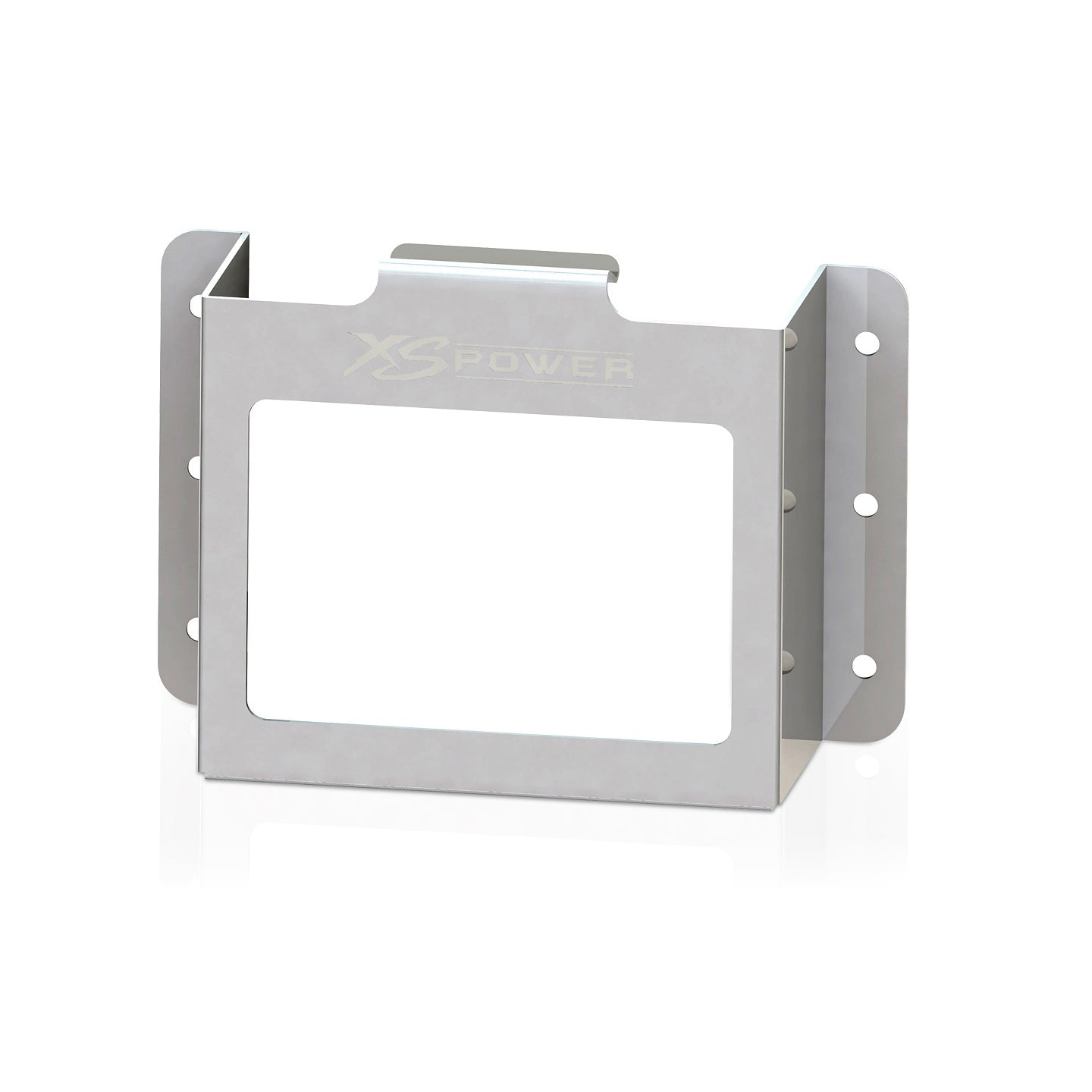 XS Power Batteries S680 Stamped Aluminum Side Mount Battery Box w/ Window