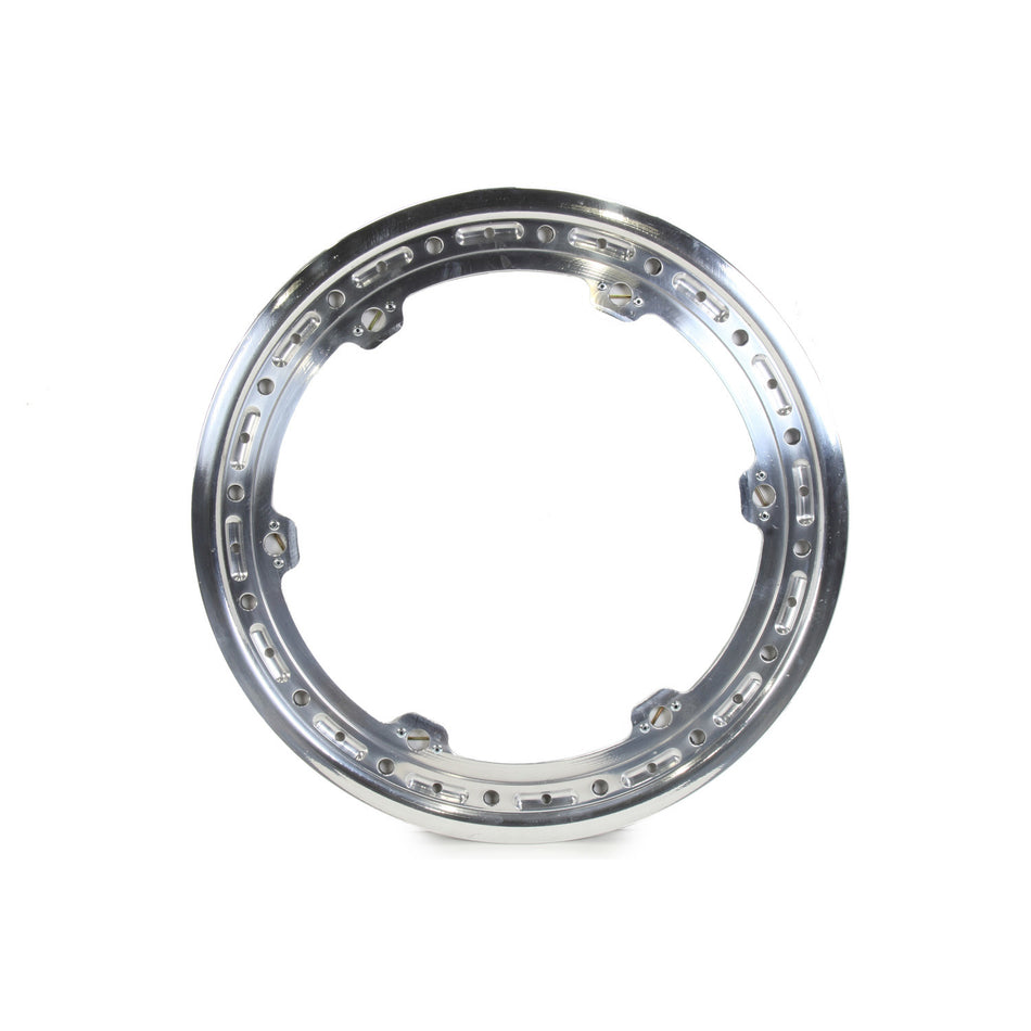 Keizer 6 Tab Beadlock Ring - Threaded Aluminum - Polished - Keizer 15 in Wheels