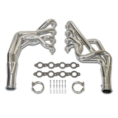 Doug's Full Length Headers - 1-7/8 in Primary - 3 in Collector - Silver Ceramic - GM LS-Series - GM F-Body 1970-74 (Pair)