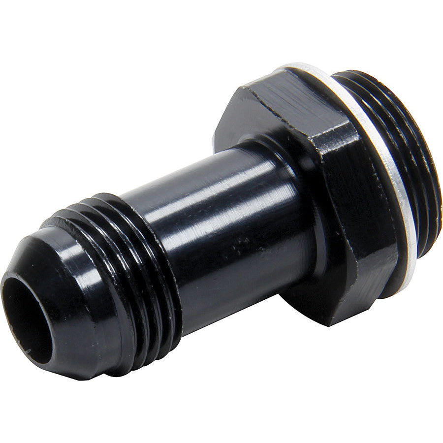 Allstar Performance Aluminum Carburetor Fitting (Short) 7/8"-20 To Male -8 For Holley - Black