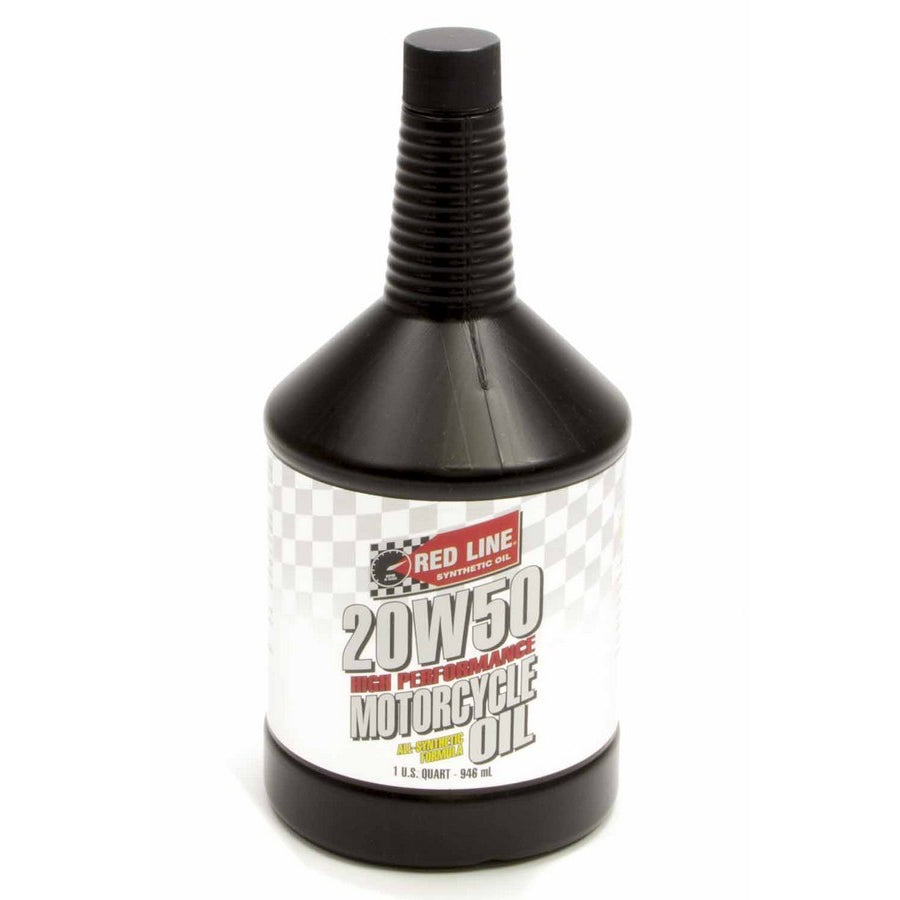 Red Line 20W50 Motorcycle Oil - 1 Quart