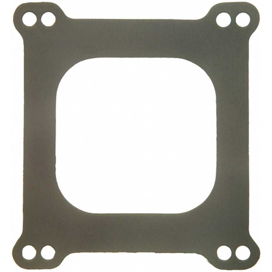 Fel-Pro Carburetor Mounting Gasket - Paper - Holley 4-Barrel - Square Bore - Open Center - 1-3/4" Thick