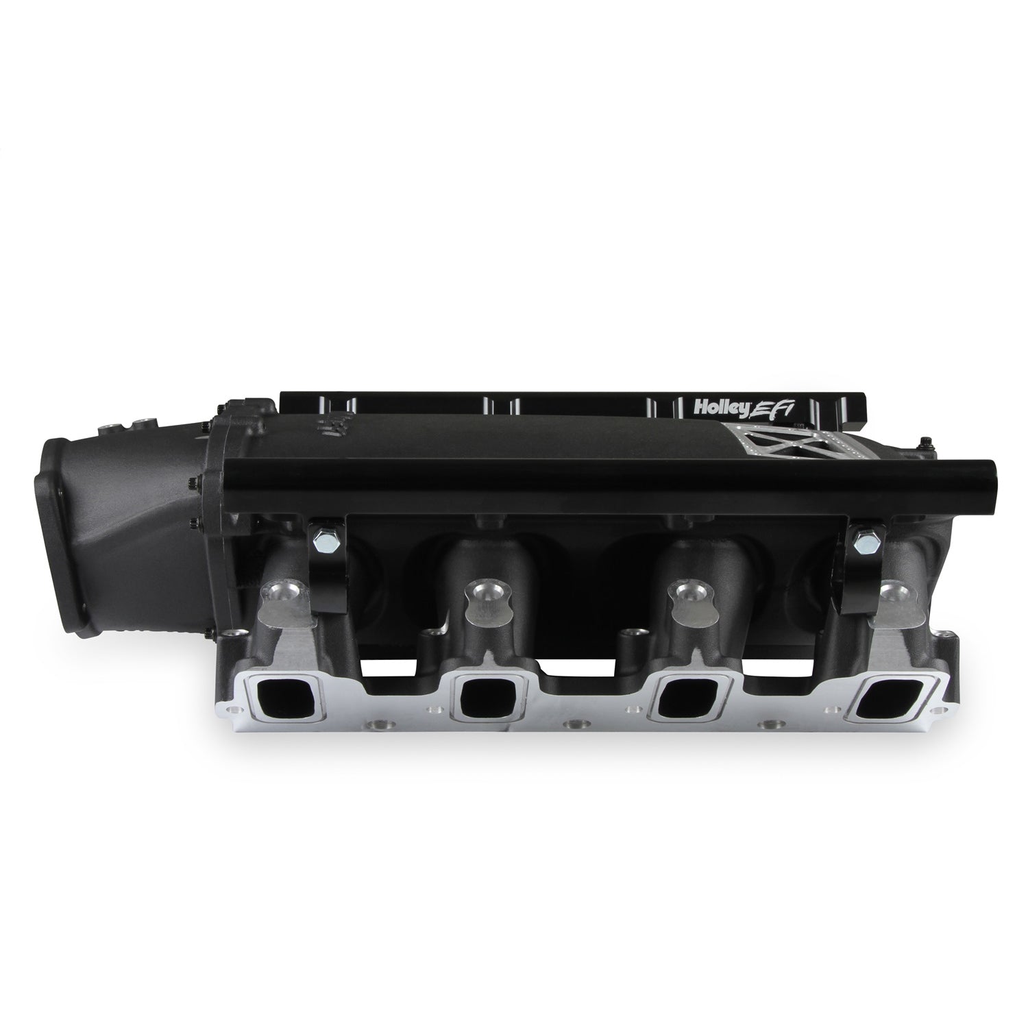Holley EFI LS3 Ultra Low-Ram Intake Manifold - 105 mm Throttle Body Flange - Tunnel Ram - Black - LS3 - GM LS-Series