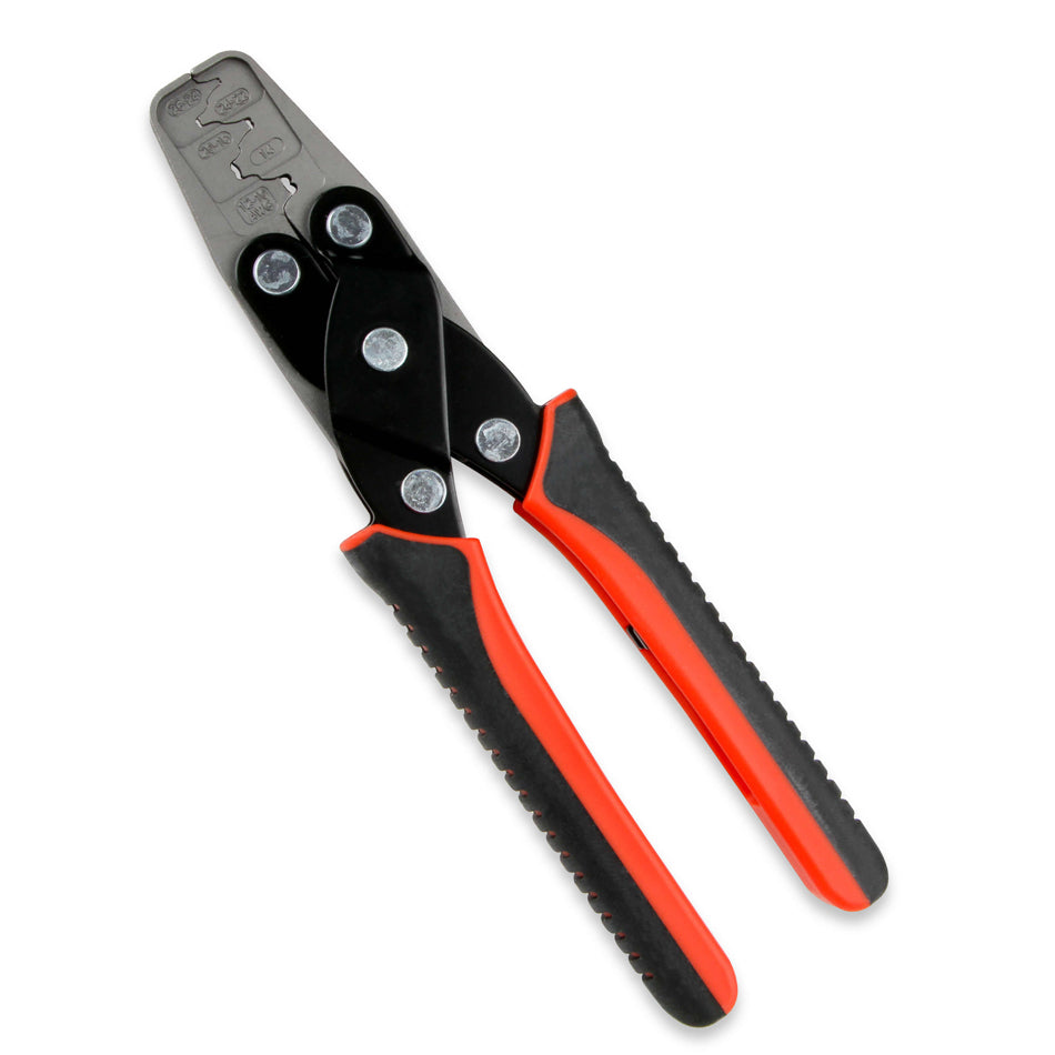 MSD Open Barrel Crimp Plier - Steel Frame - Insulated Handles - Open Barrel Terminals