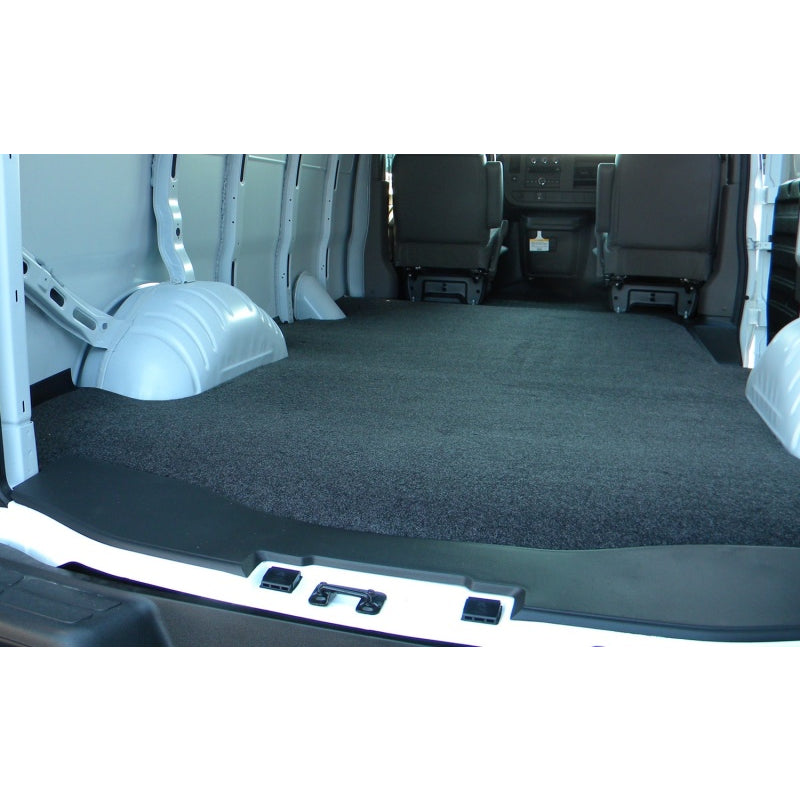 Bedrug VanRug Bed Mat - Black - 138" Wheelbase - Ford Fullsize Van 1992-2014