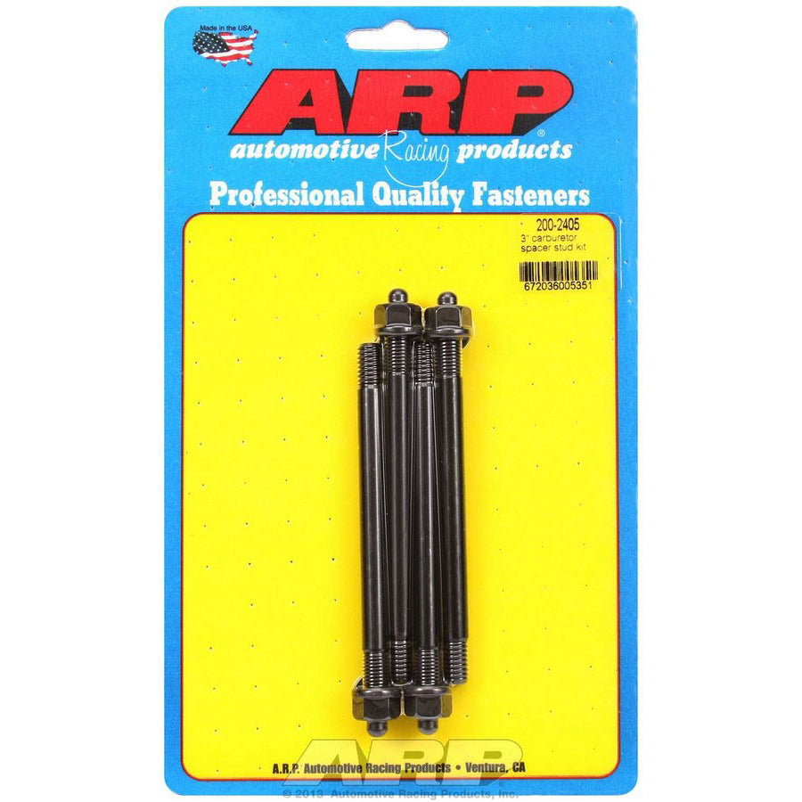 ARP Carburetor Stud Kit - 5/16" x 4.700" - Black Oxide