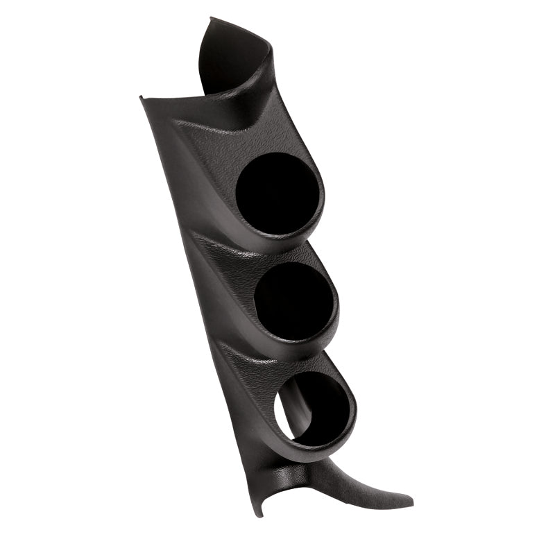 Auto Meter Pillar Gauge Pod - Three 2-1/16 in Diameter Gauges - Black - GM Fullsize Truck 1999-07