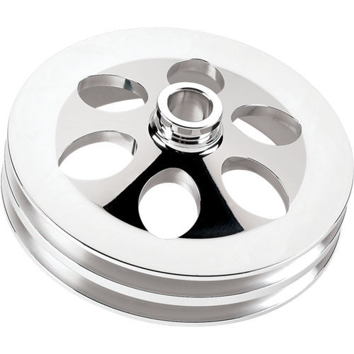 Billet Specialties V-Belt Power Steering Pulley - 2 Groove