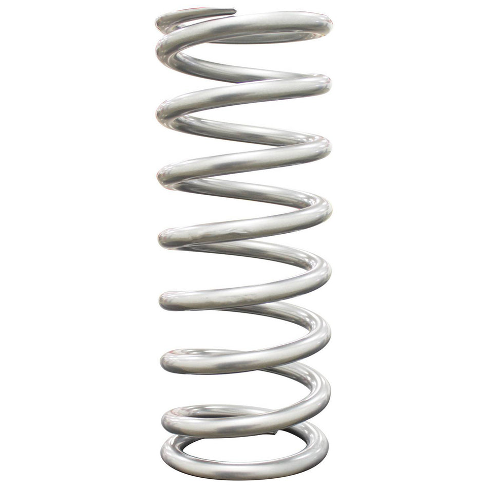 QA1 High Travel Coil-Over Spring - 4.125" ID - 11.000" Length - 250 lb/in Spring Rate - Silver Powder Coat