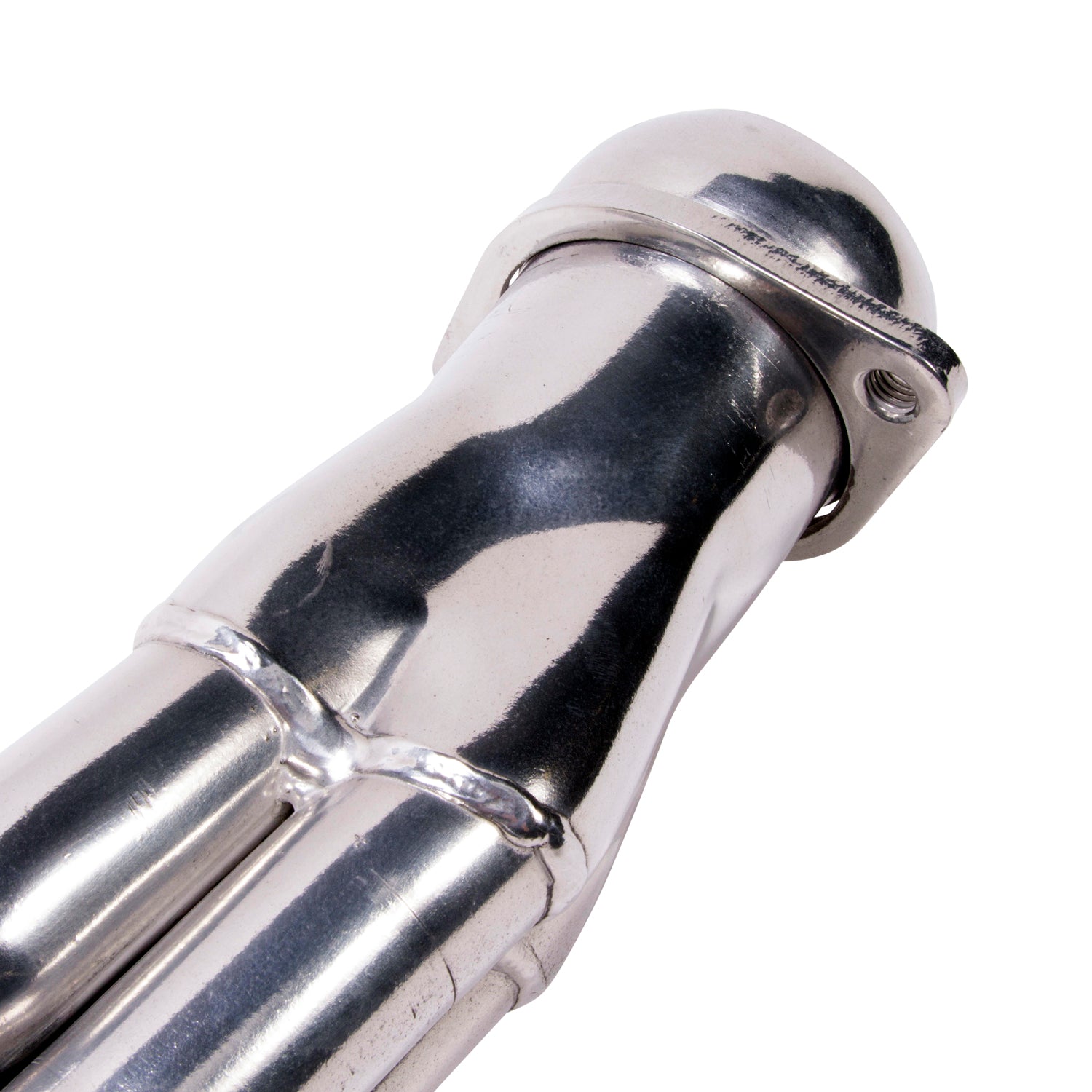 BBK Performance Header Silver Ceramic