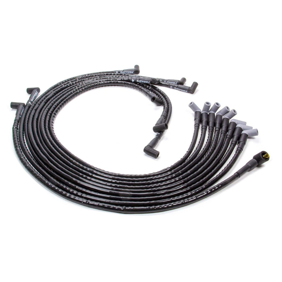 Woody Wires Plug Wire Set - SB Chevy - HEI Type - Around Front Routing