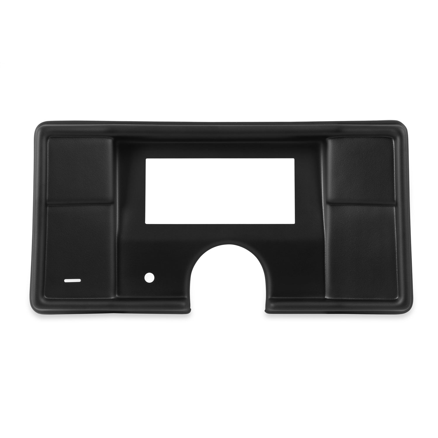 Holley EFI Gauge Mounting Panel - Dash Bezel - Black - GM G-Body 1978-87