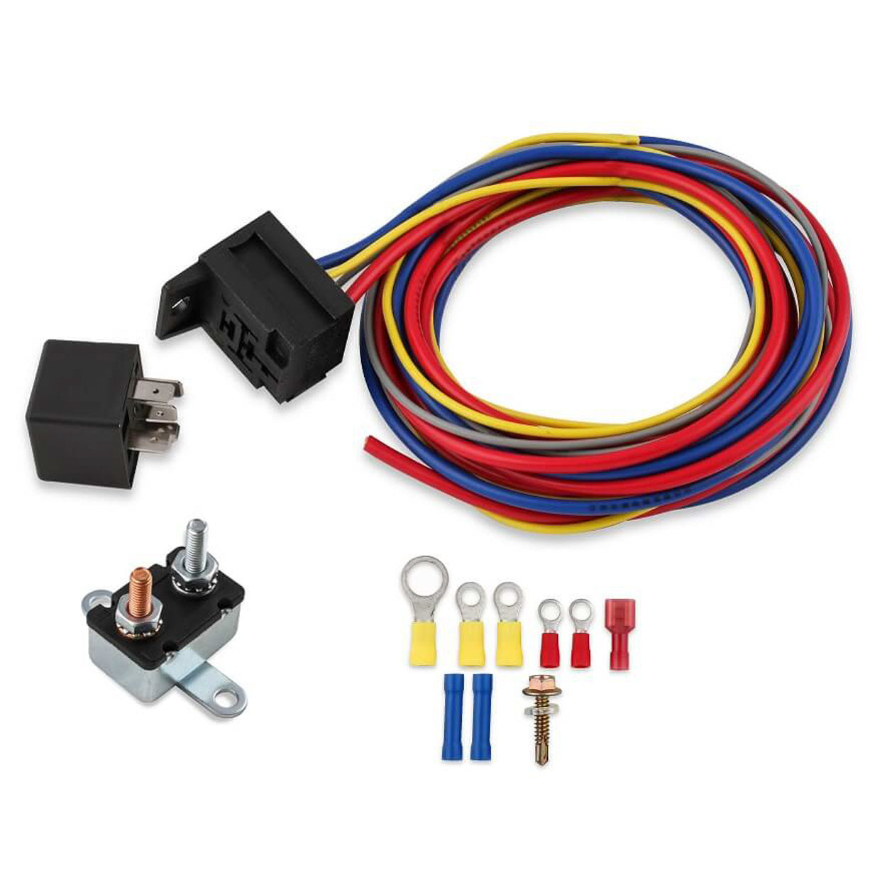 Mr. Gasket Relay Switch - 30 amp - Connectors/Wire/Circuit Breaker - Electric Fuel Pump