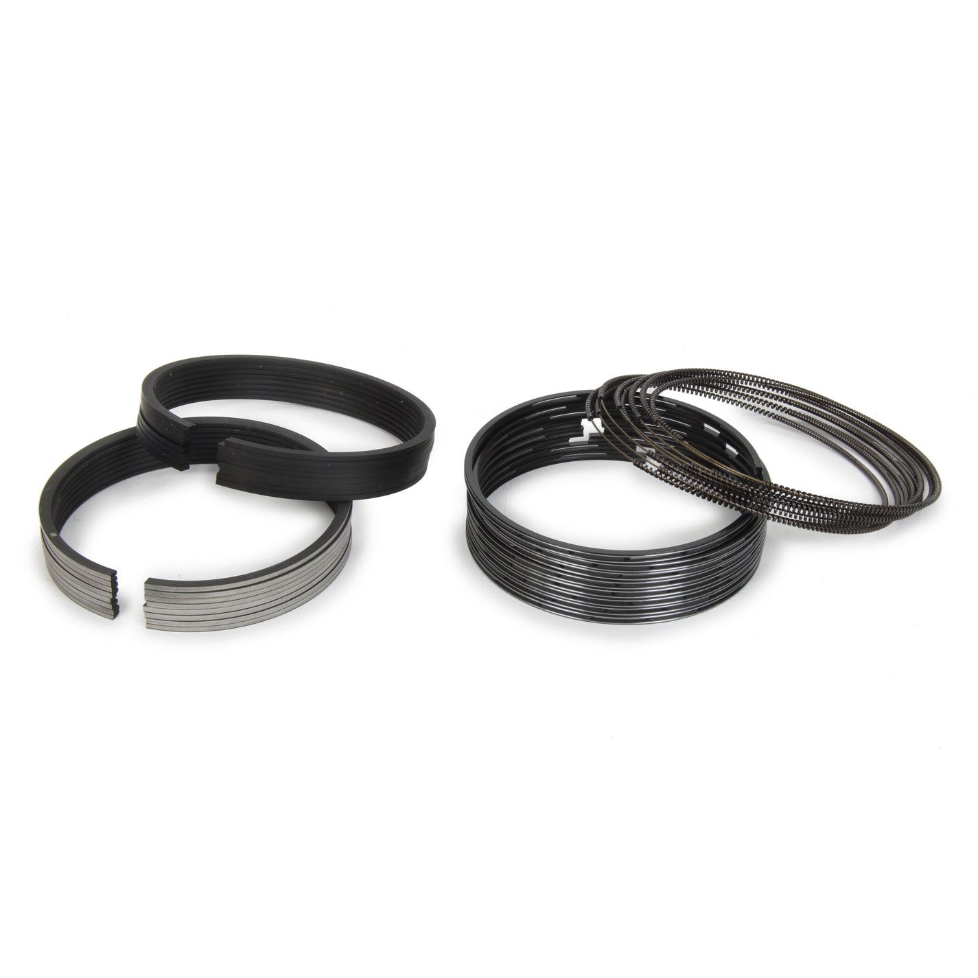 Clevite Original Piston Rings - 3.740" Bore - 2.3 x 2.0 x 3.44 mm Thick - Standard Tension - Moly - 8 Cylinder