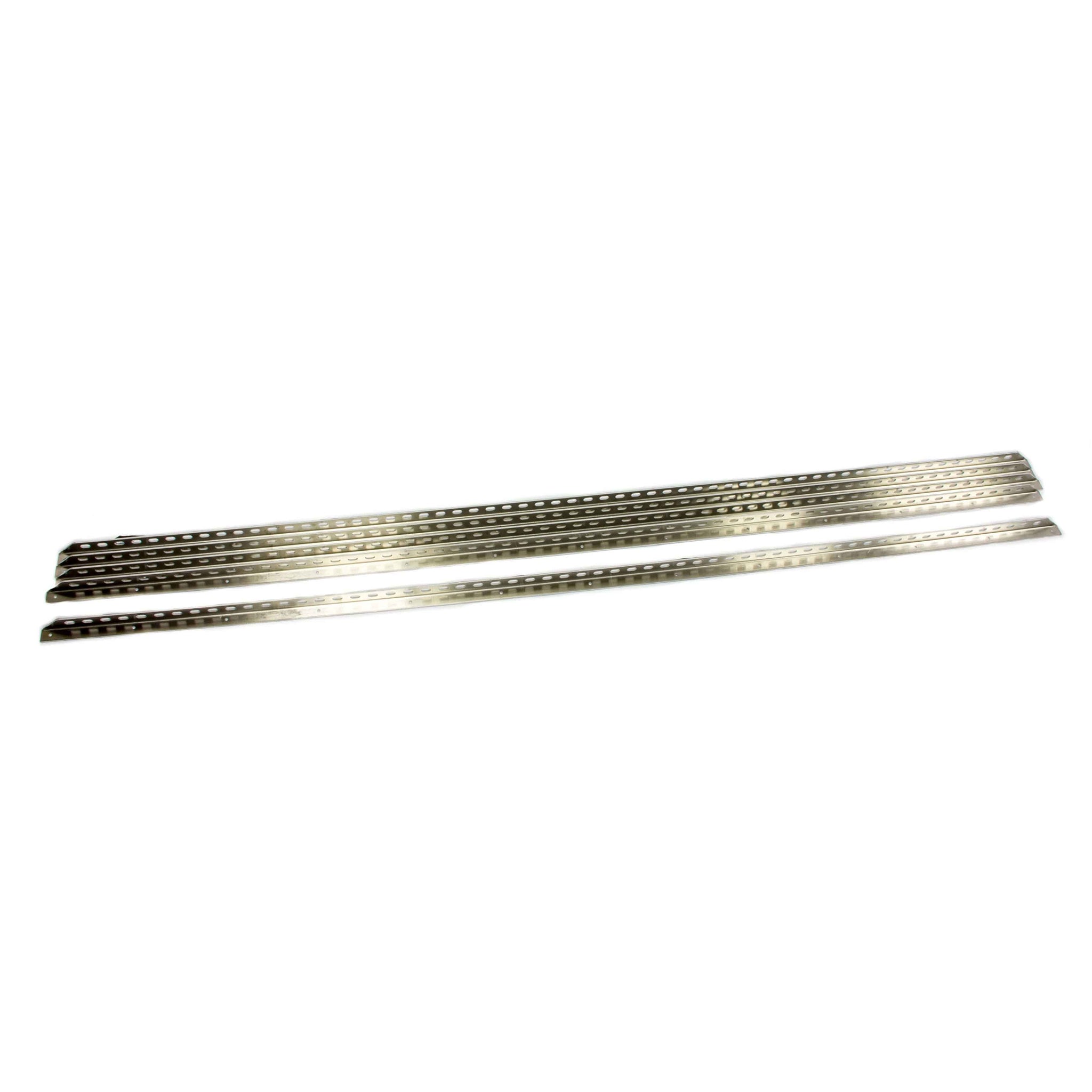 Allstar Performance Slotted Angle Aluminum - 1/8" Thick x 1" Wide x 72" Long (5 Pack)