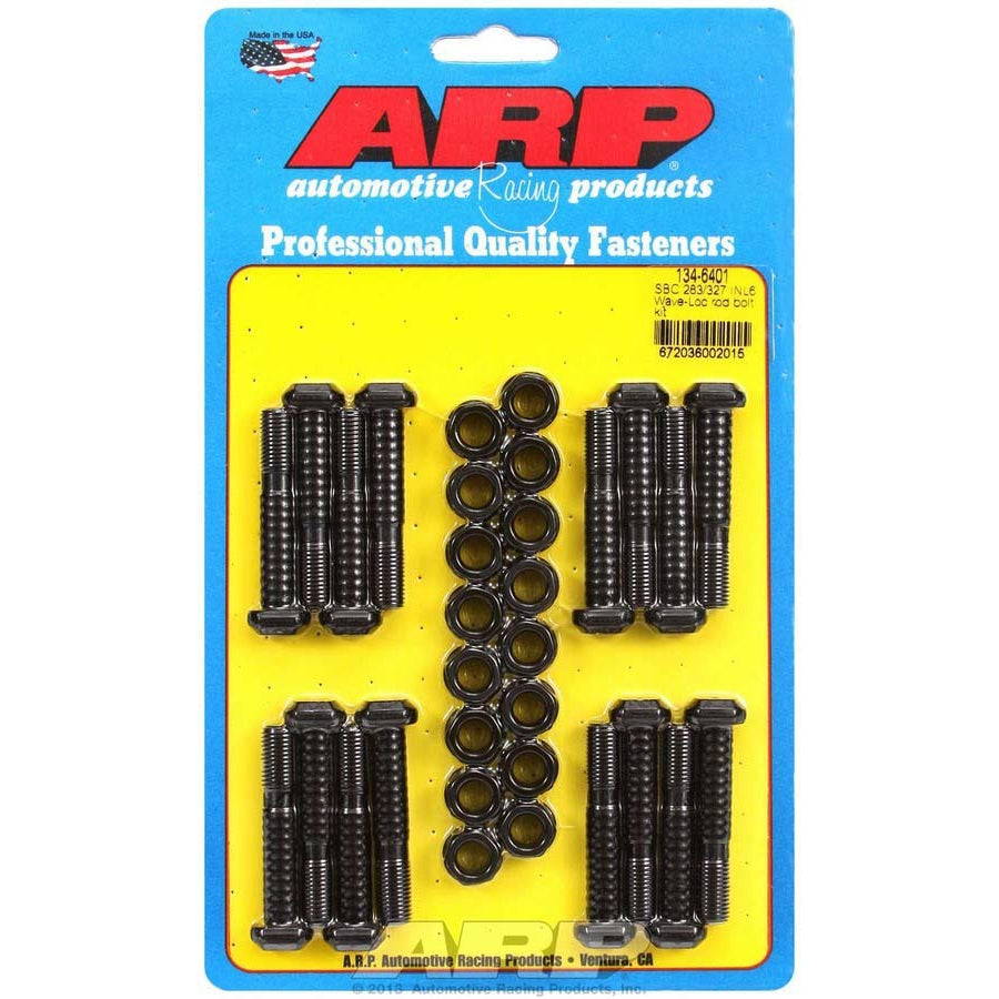 ARP High Performance Series Wave-Loc Connecting Rod Bolt Kit - SB Chevy 283-327 & Inline 6