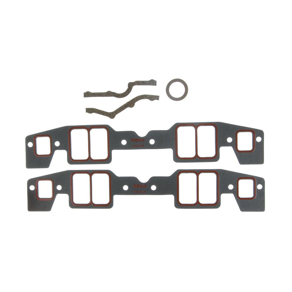 Clevite Intake Manifold Gasket Set - 1.410 x 2.500" Rectangular Port - SB Chevy