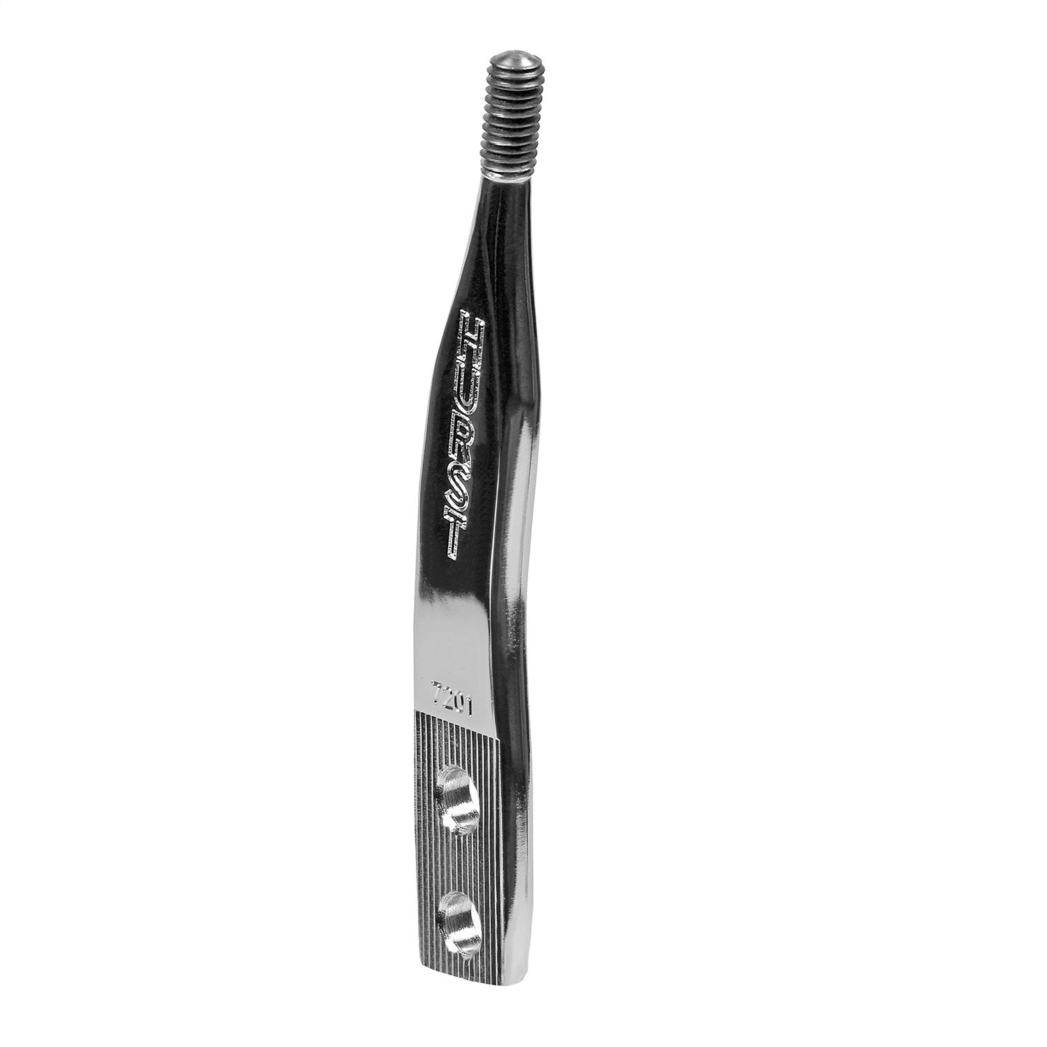 Hurst Competition Plus Shifter Stick - Single Bend - 6.380 in Long - 3/8-16 in Thread - Chrome - Hurst Manual Shifters