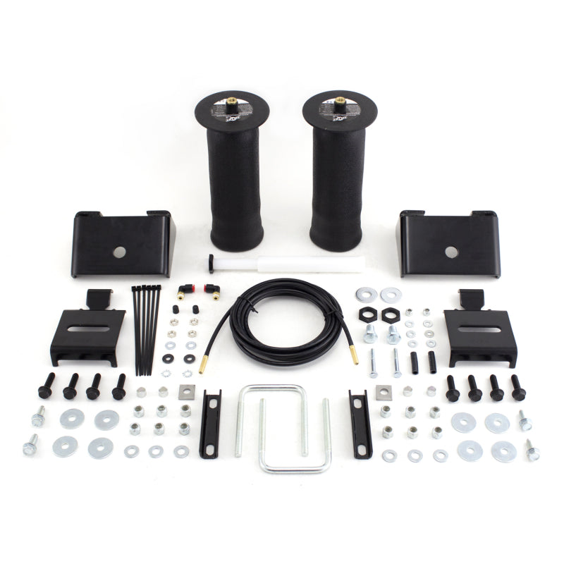 Air Lift Ridecontrol Rear Air Spring Kit - 2000 lb Capacity - Black Powder Coat Brackets - Various Applications