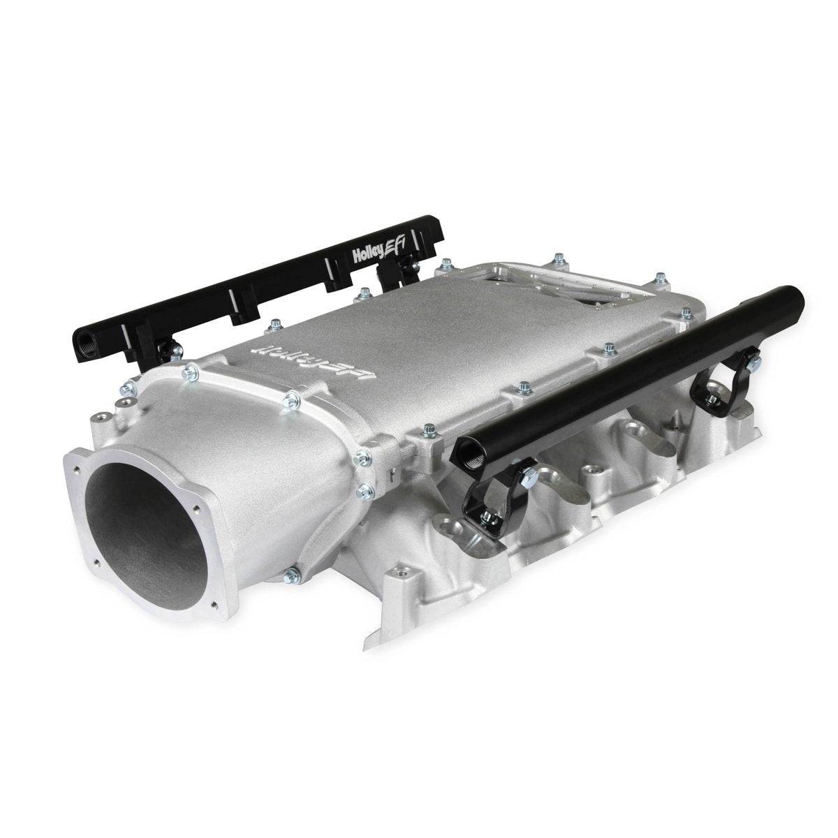 Holley EFI Ultra Lo-Ram Intake Manifold - 105 mm Throttle Body Flange - Multi Port - GM LS-Series