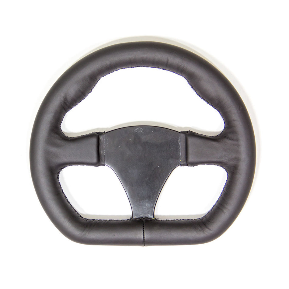 Biondo Black Leather Steering Wheel