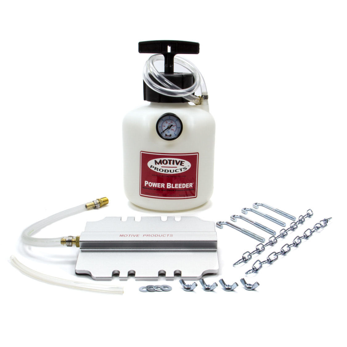 Motive Products Brake Power Bleeder System - Rectangular Reservoir