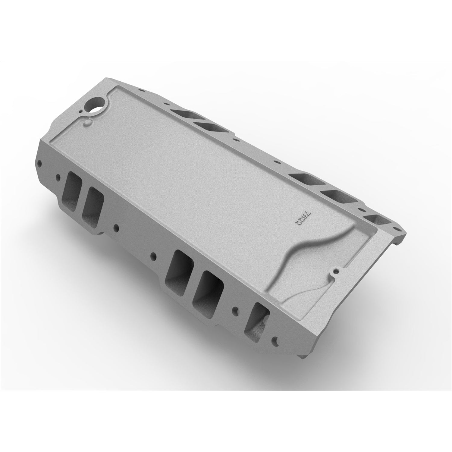 Weiand Track Warrior Square Bore Single Plane Intake Manifold - Rectangle Port - Big Block Chevy