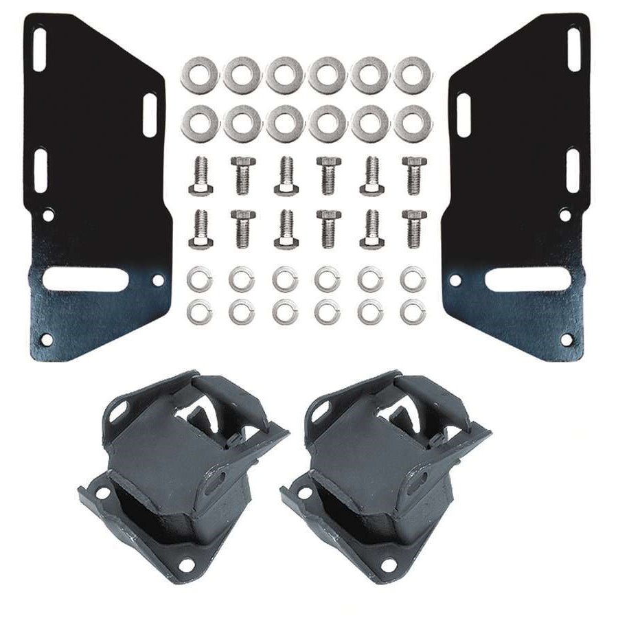 Trans-Dapt Motor Mount - Bolt-On - 2WD - GM Compact Truck 4.3 L to TH350 Chevy V8
