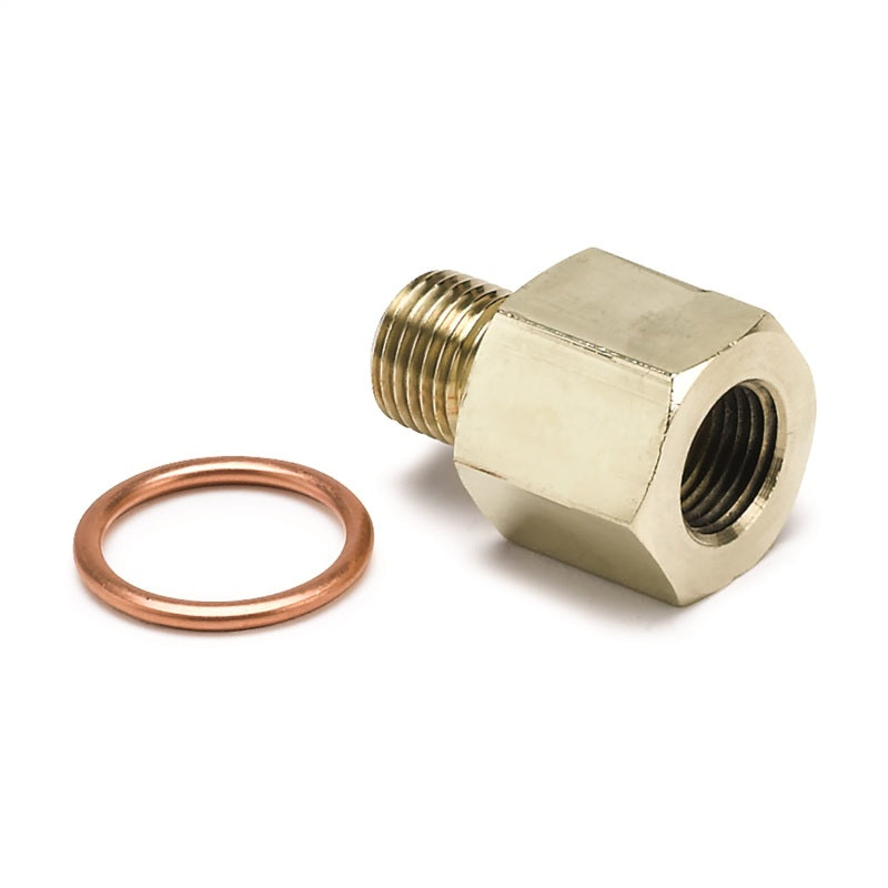 Auto Meter Metric Adapter - 1/8" NPT to 10mm x 1